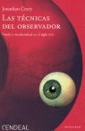 TECNICAS DEL OBSERVADOR VISION Y MODERNIDAD EN EL SIGLO XIX