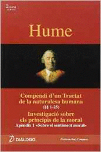 HUME. COMPENDI D`UN TRACTAT DE LA NATURALESSA HUMANA