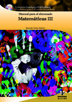 MANUAL PARA EL ALUMNADO MATEMATICAS III