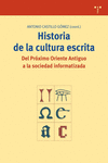 HISTORIA DE LA CULTURA ESCRITA
