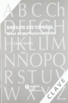 CLAVE SINTAXIS DEL ESPAOL NIVEL DE PERFECCIONAMIENTO ESPAOL