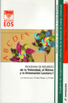 LA VELOCIDAD, EL RITMO Y LA ENTONACIN LECTORA I