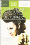 MONTAJES PARA CAMBIO DE FORMA DEL CABELLO E INICIO DEL PEINADO