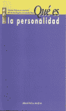 QU� ES LA PERSONALIDAD