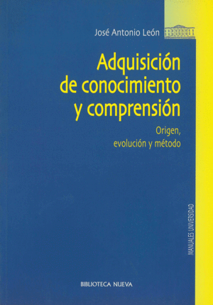 ADQUISICI�N DE CONOCIMIENTO Y COMPRENSI�N