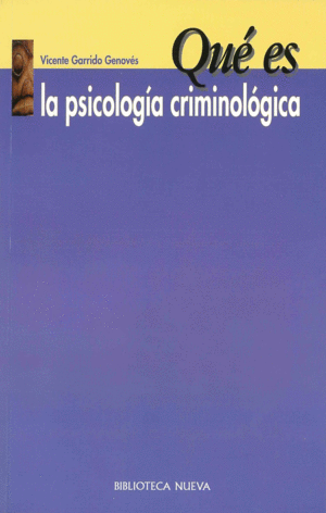 QU ES LA PSICOLOGA CRIMINOLGICA