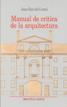 MANUAL DE CR�TICA DE LA ARQUITECTURA