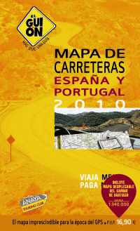 MAPA DE CARRETERAS ESPA�A Y PORTUGAL, E 1