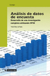 ANLISIS DE DATOS DE ENCUESTAS. DESARROLLO DE UNA INVESTIGACIN COMPLETA UTILIZA