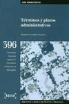 T�RMINOS Y PLAZOS ADMINISTRATIVOS