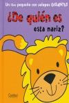 �DE QUI�N ES ESTA NARIZ?
