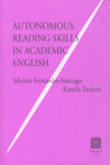 AUTONOMOUS READING SKILLS IN ACADEMIC ENGLISH