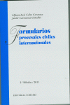 FORMULARIOS PROCESALES CIVILES INTERNACIONALES