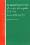 LAS NEGOCIACIONES CONCORDATARIAS Y LA TRANSICI�N POL�TICA ESPA�OLA, 1972-1976