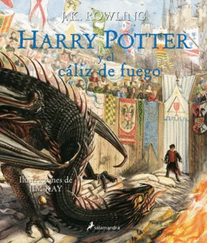 4 HARRY POTTER Y EL CALIZ DE FUEGO ILUSTRADA