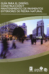 GU�A PARA EL DISE�O, CONSTRUCCI�N Y MANTENIMIENTO DE PAVIMENTOS EXTERIORES DE PI