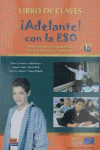�ADELANTE! CON LA ESO - LIBRO DE CLAVES