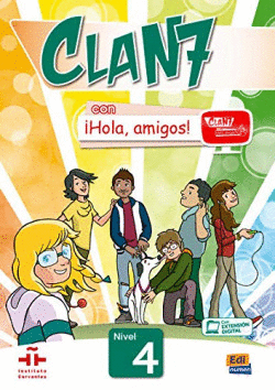 CLAN 7 HOLA AMIGOS! 4 LIBRO DEL ALUMNO+CD ROM