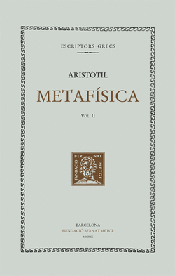 METAFSICA, VOL II (RSTICA)