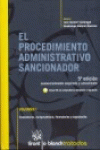 EL PROCEDIMIENTO ADMINISTRATIVO SANCIONADOR 2 VOL�MENES + CD ROM