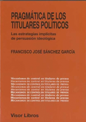 PRAGMTICA DE LOS TITULARES POLTICOS