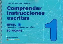 COMPRENDER INSTRUCCIONES ESCRITAS - NIVEL 1