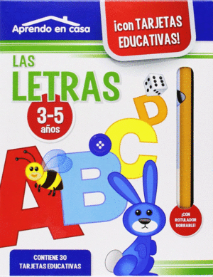 APRENDO EN CASA LAS LETRAS (3-5 AOS)