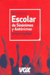 DICCIONARIO ESCOLAR DE SINNIMOS Y ANTNIMOS