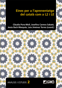 EINES PER A L`APRENENTATGE CATAL� COM A L2 I LE