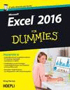 EXCEL 2016 FOR DUMMIES