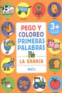LA GRANJA - PEGO Y COLOREO PRIMERAS PALABRAS
