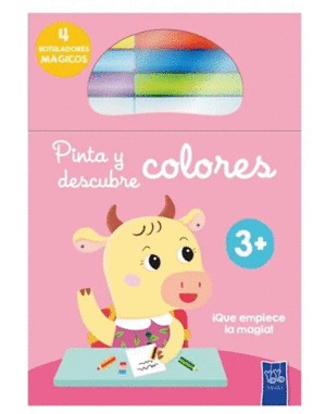 PINTA Y DESCUBRE COLORES: VACA