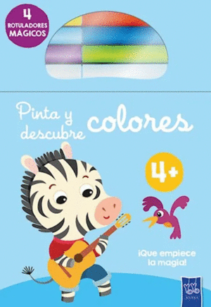 PINTA Y DESCUBRE COLORES: CEBRA