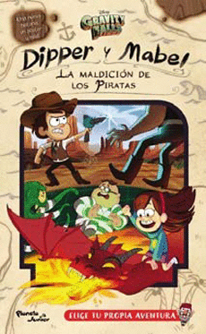 GRAVITY FALLS. DIPPER Y MABEL LA MALDICION DE LOS PIRATAS