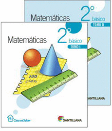MATEMTICA 2 BSICO CASA DEL SABER (TOMO I Y TOMO II + CUADERNO DE ACTIVIDADES + SOBRE CON CARTONES