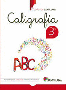 CUADERNO SANTILLANA CALIGRAFA 3