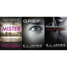 PACK 3 LIBROS E.L. JAMES - GREY, MISTER, MAS OSCUROS