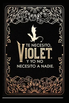 DIARIO OFICIAL DE ALAS DE SANGRE: TE NECESITO, VIOLET