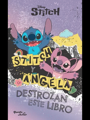 STITCH Y ANGELA DESTROZAN ESTE LIBRO