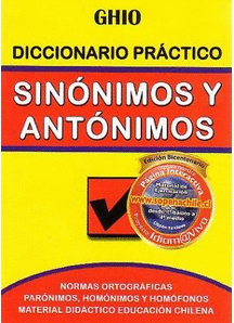 DICCIONARIOS SINNIMOS Y ANTNIMOS A. GHIO