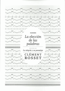 LA ELECCI�N DE LAS PALABRAS