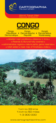 MAPA CARTOGRAPHIA CONGO
