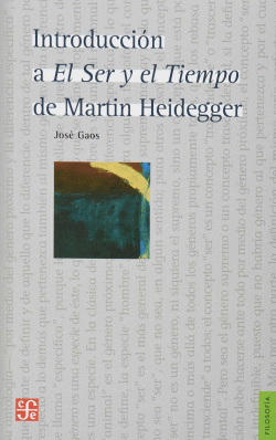 INTRODUCCIN A SER Y TIEMPO DE MARTIN HEIDEGGER
