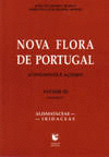 NOVA FLORA DE PORTUGAL - VOL. III - FASC�CULO I