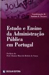 ESTUDO E ENSINO DA ADMINISTRA�AO P�BLICA EM PORTUGAL