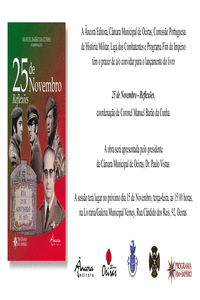 25 DE NOVEMBRO. REFLEX�ES