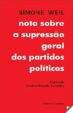 NOTA SOBRE A SUPRESSAO GERAL DOS PARTIDOS POLTICOS