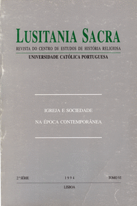 LUSITANIA SACRA: IGREJA E SOCIEDADE NA �POCA CONTEMPOR�NEA