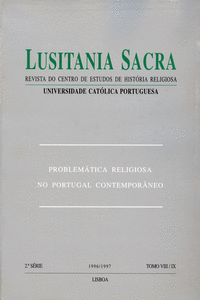 LUSITANIA SACRA: PROBLEM�TICA RELIGIOSA NO PORTUGAL CONTEMPOR�NEO