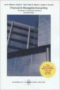 FINANCIAL AND MANAGERIAL ACCOUNTING